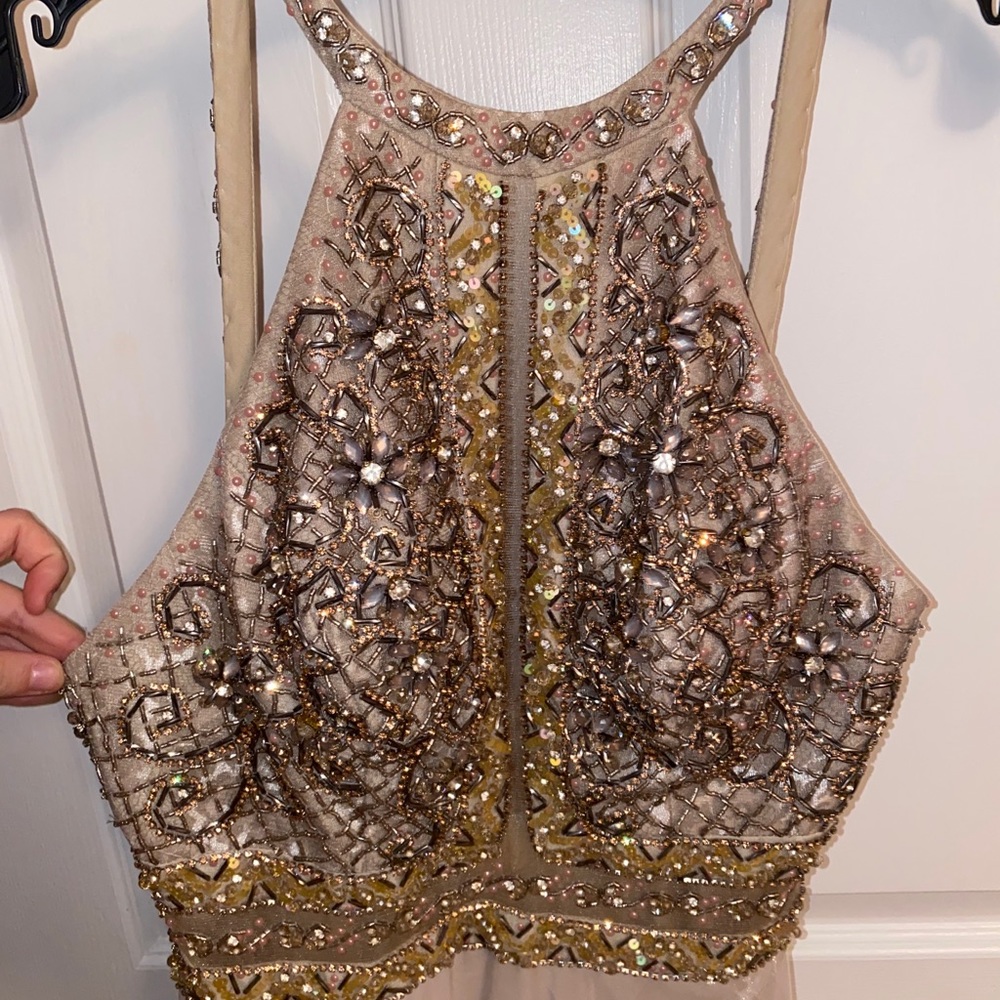 Beautiful Open Back Jovani Prom Dress